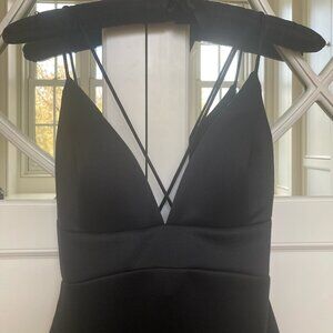 Aidan Mattox- Black Dress